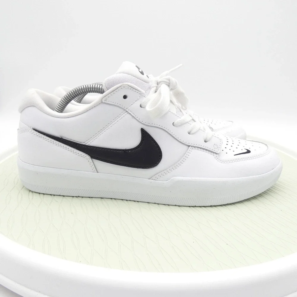 Nike SB Force 58 Premium DH7505-101 Mens US 10 Skateboard Shoes White Sneakers - Picture 3 of 10